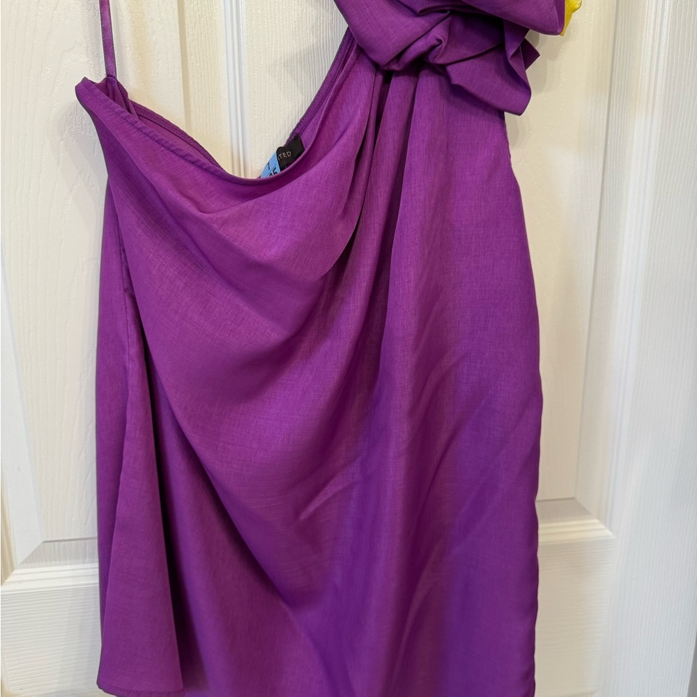 Purple Sleeveless Dress